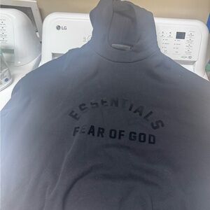 Fear of God Essentials Black Hoodie